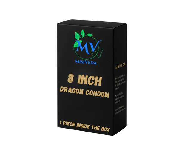 DRAGON CONDOM 8"